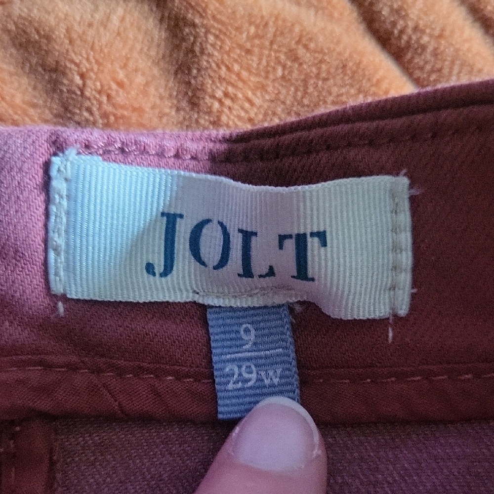 Jolt Pink Casual Mini Pencil Skirt - Picture 2 of 7